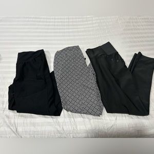 3 pairs maternity slacks